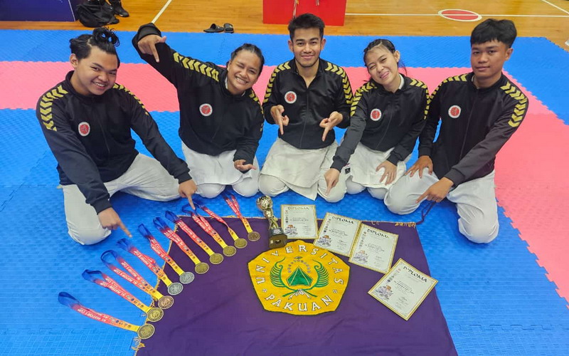 UKM Karate Boyong 3 Medali Emas, 1 Medali Perak dan 2 Medali Perunggu dari Malaysia